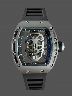 5 farben richard mille limited edition rm52 skull titanium tourbillon durchbrochenes zifferblatt