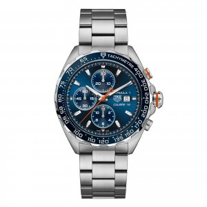 TAG Heuer formula 1 chronograph 44mm herrenuhr blau CAZ201G.BA0876